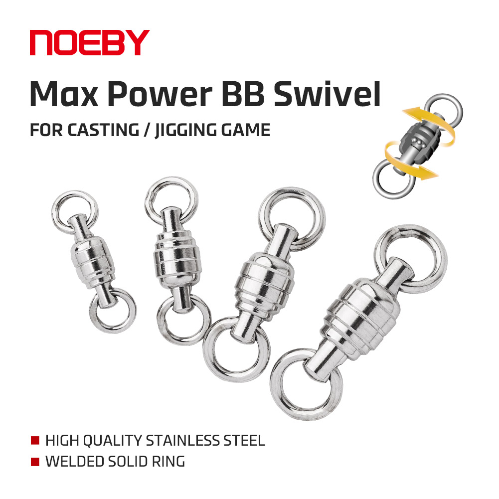 Quality Fishing Equipment - NOEBY Max Power BB draaibare hoogwaardige