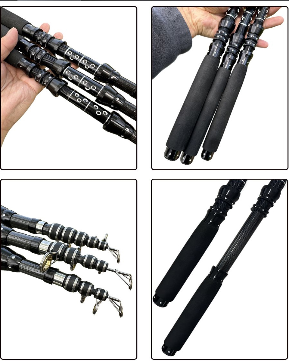 1.8/2.1/2.4/2.7/3.0M Telescopi - Quality Fishing Equipment recensie en prijs