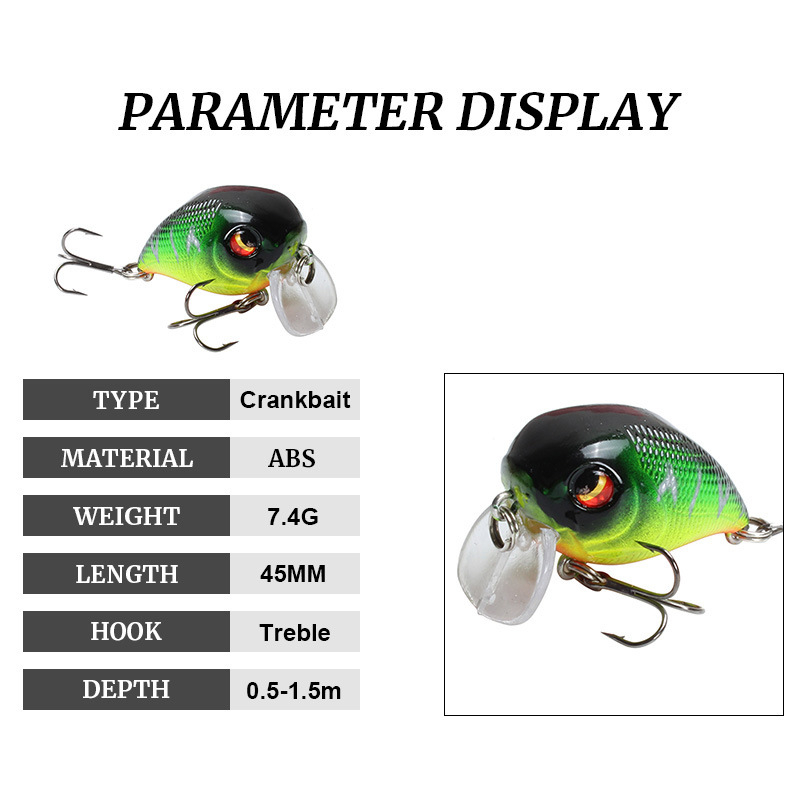 1Pcs Drijvende Crank Vissen Lo - Quality Fishing Equipment recensie en prijs